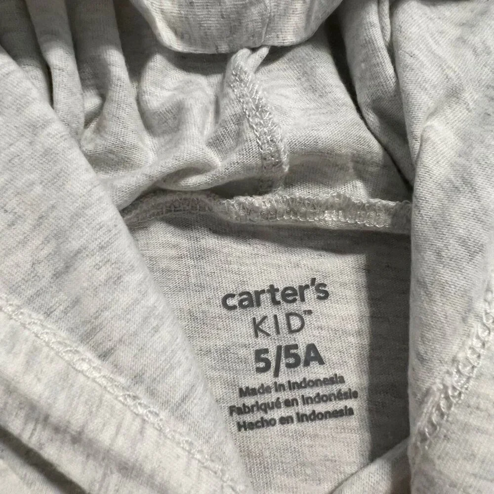 Carter's Sz 5 Make Your Own Magic Unicorn Hooded Shirt